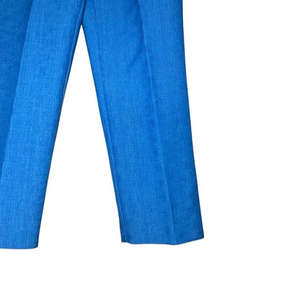 VTG Sag Harbor Blue 3/4 Sleeve Blazer Size 12P Pants Size 8P Suit Separates Form - Picture 9 of 14
